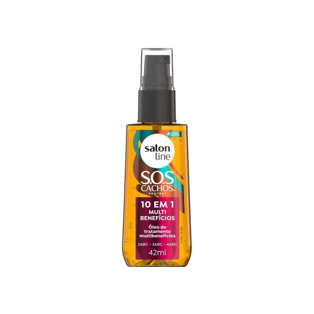 Óleo Salon Line Sos 10 Em 1 Multibenefícios  Poderosos 42ml em Oferta na Shopee