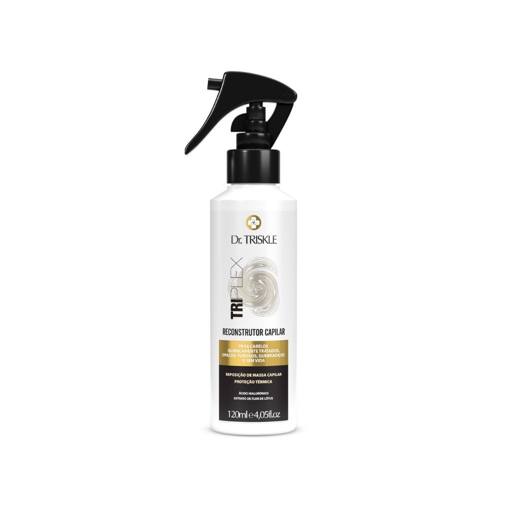 Reconstrutor Capilar Triskle Líquido Triplex 120ml em Oferta na Shopee