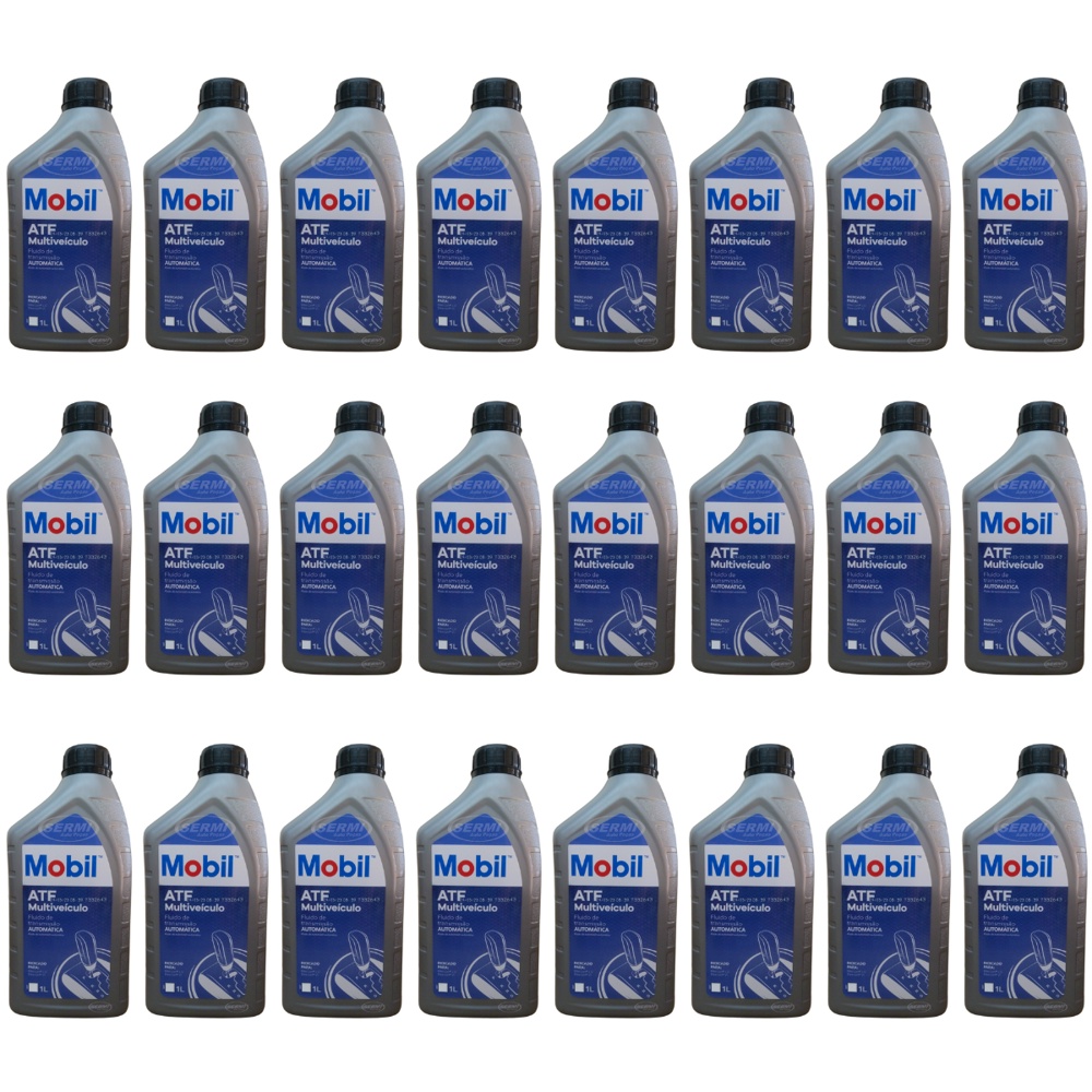 KIT CAIXA 24 LTS OLEO DEXRON VI ATF MOBIL MULTIVEICULO TRANSMISSAO CAMBIO AUTOMATICO
