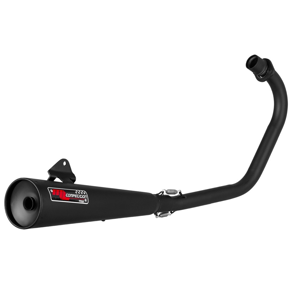 Escapamento Super Adventure Ml Competition Moto Titan 125 Es 2000/04 Ronco Espor