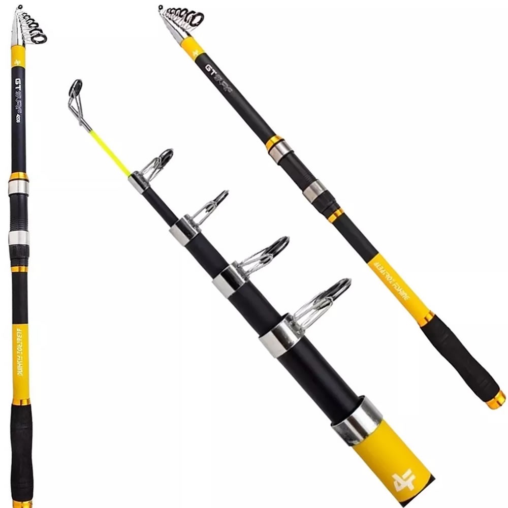 Vara Praia Costão Para Molinete Albatroz Gt Surf 2,40m 25lbs em Oferta na Shopee