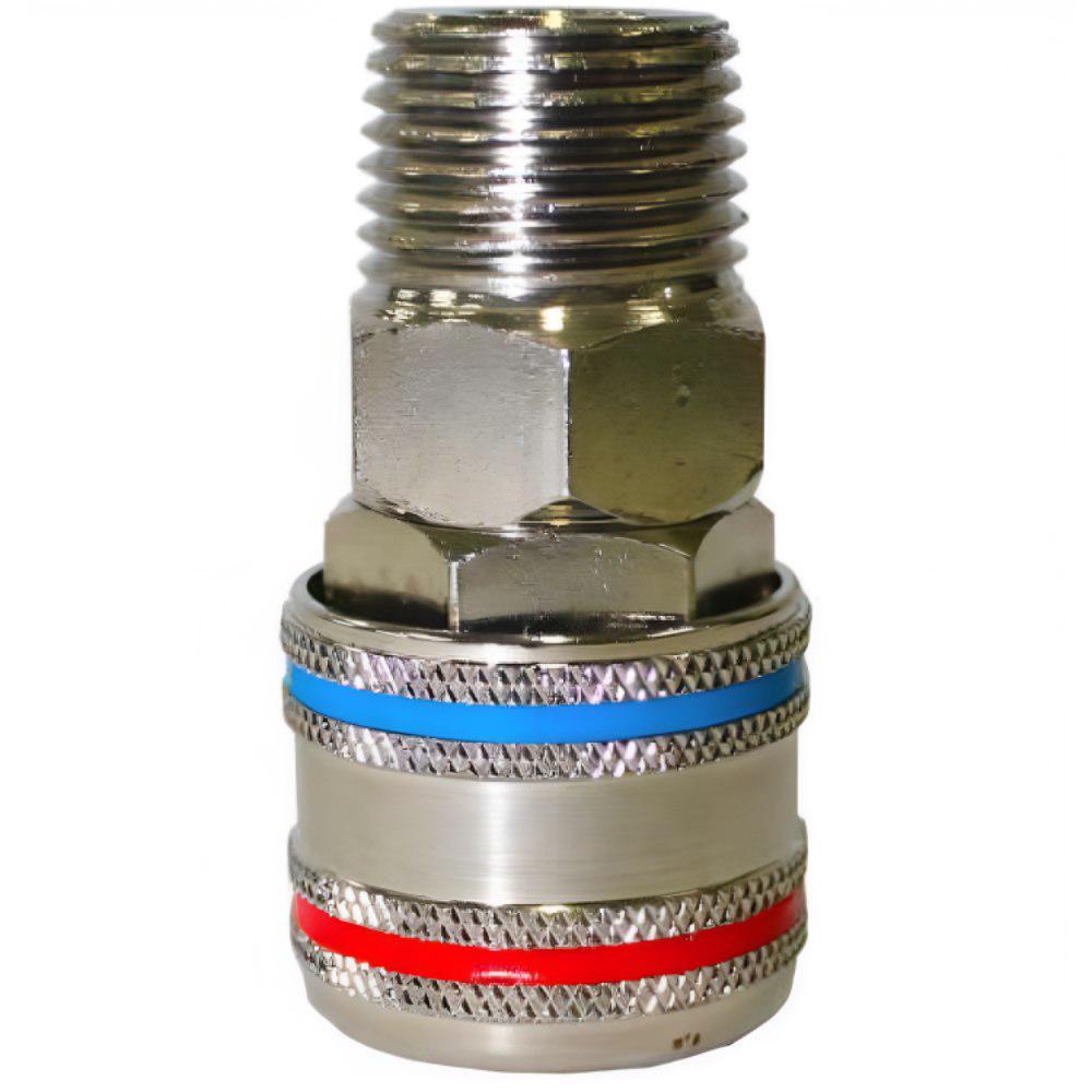 Engate Rápido 1/2 POL Macho NPT 1447 BREMEN em Oferta na Shopee