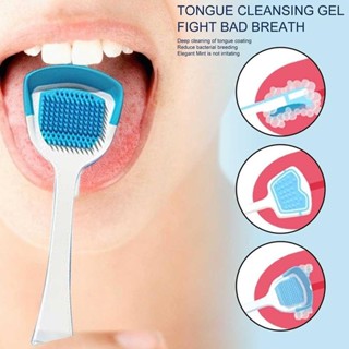 Raspador De Língua 1PC Limpador Remover Halitose Revestimento Cuidados Orais Escova De Independente Mantenha Seu Hálito Fresco