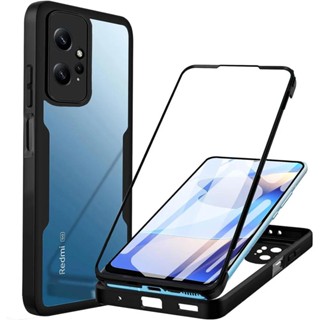 Para Xiaomi Redmi 12 12C 11A 10 Note 9 9S ProMax 10T 10 Lite 360 Protetor De Tela De Corpo Inteiro Capa Do Telefone À Prova De Choque