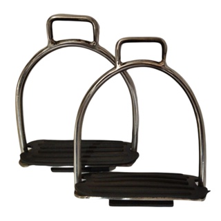 Estribo Inox Antiderrapante Para Arreata de Selas e Arreios Cavalgada vaquejada em Oferta na Shopee