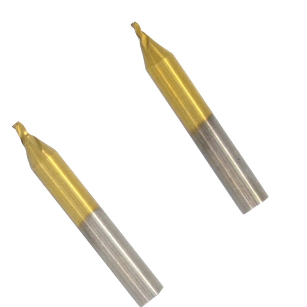 1 fresa 2mm e 1 fresa 2,5mm  para Copiadora vertical de chave Maquina Pantografica gold jas land nagano defu 368a