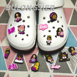 Jibbitz Crocs/Botão Pingente/Clog Shoes Acessórios/Barbie Fashion Princess