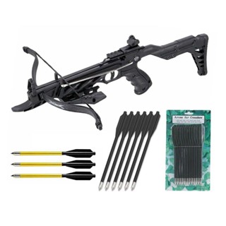 Besta/Balestra Recurva MK-TCS2-BK Alligator 80 + 12 Flechas