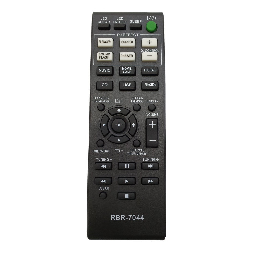 Controle remoto Sony Rm-amu163 Shake 7 Shake 5 Mhc-gpx88 em Oferta na Shopee