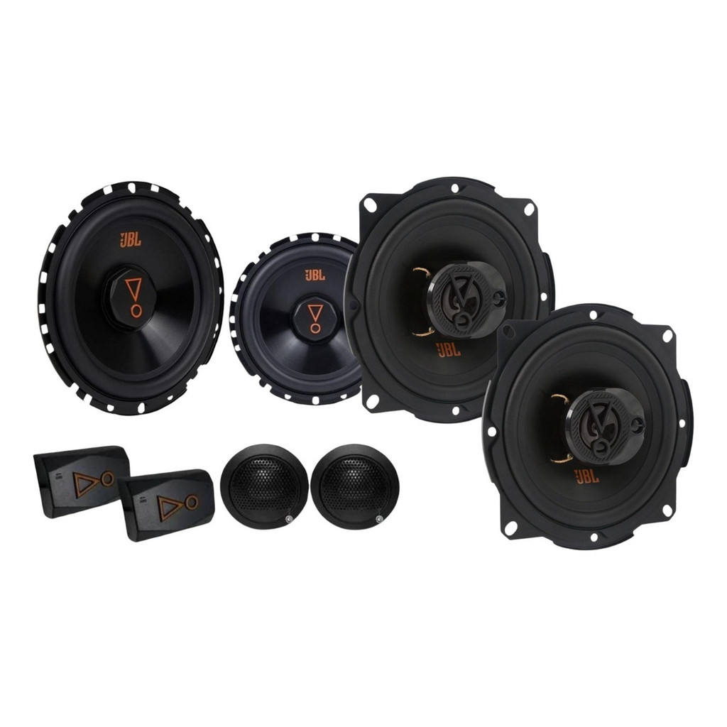 Kit 2 Vias JBL 62VMS80 160W + Par Alto Falantes JBL 5  Triaxiais 5TRFX55 110W em Oferta na Shopee