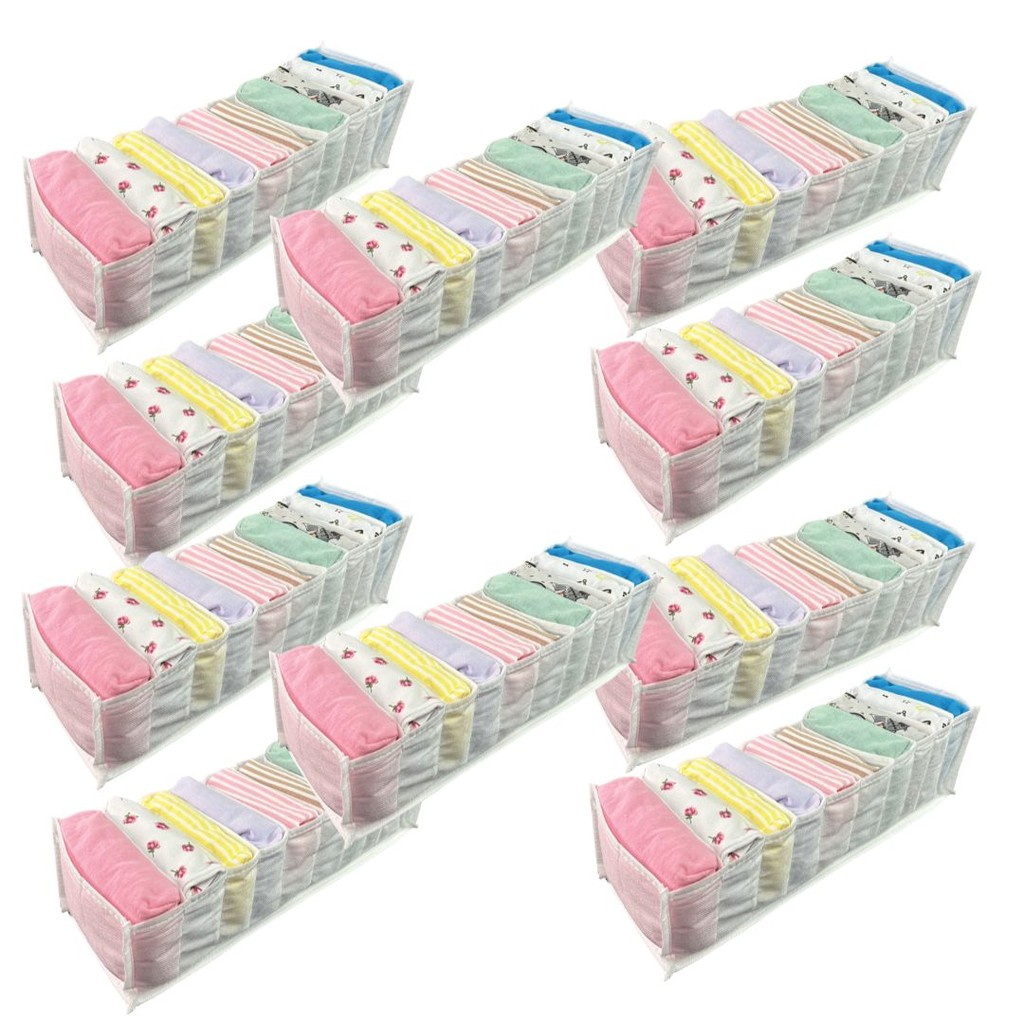 Kit 10 Colmeia Organizadora bebe TNT PREMIUM – Tam P – calcinha – Maison Plus