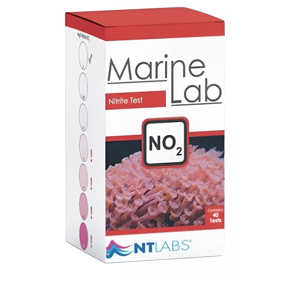 Teste De Nitrito No2 Nt Marine Lab Aquario Marinho