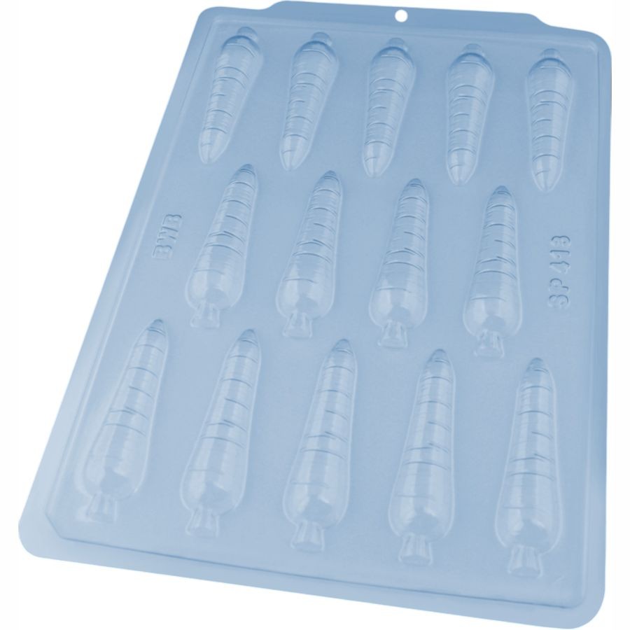 Forma Especial de Acetato Cenouras Semiprofissional Simples - Ref. 3581 - 1 unidade - BWB - Rizzo