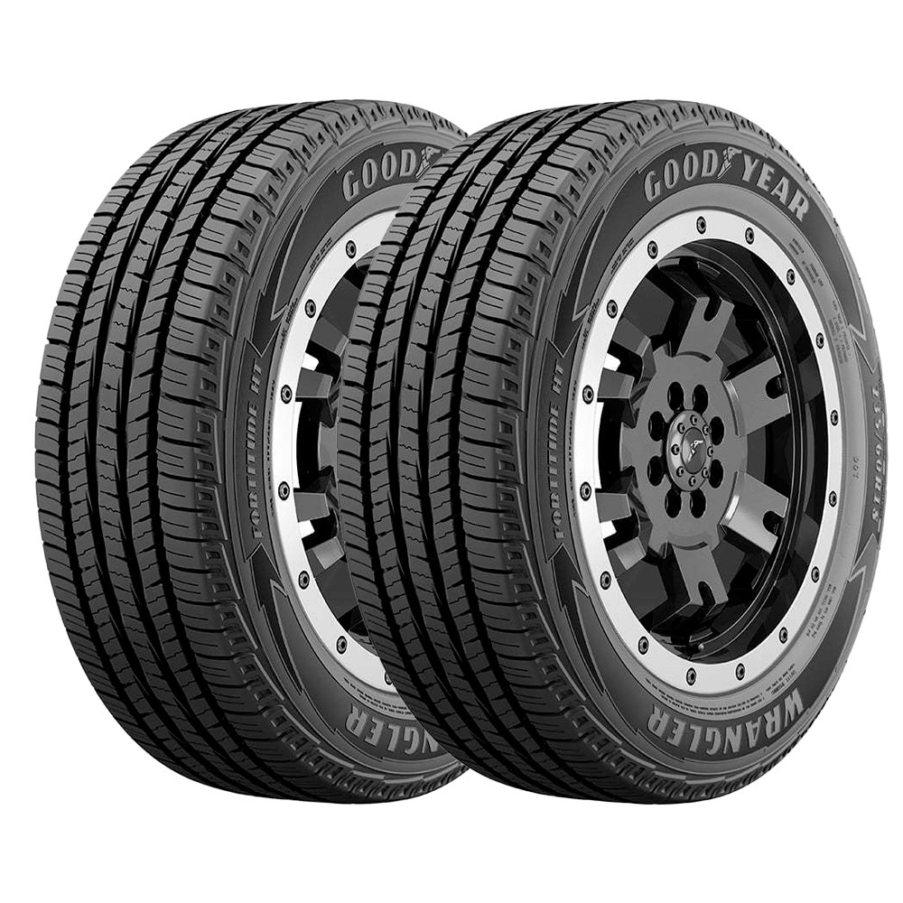 Jogo 2 Pneus Goodyear Aro 18 Wrangler Fortitude HT 225/60R18 104H XL - Automobiles