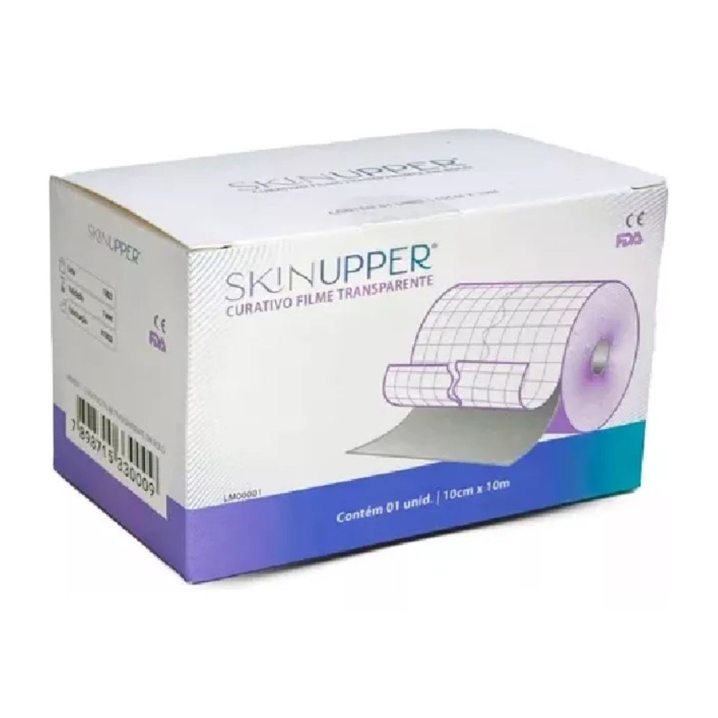 Curativo Adesivo Transparente Skinupper 15x10 - Health