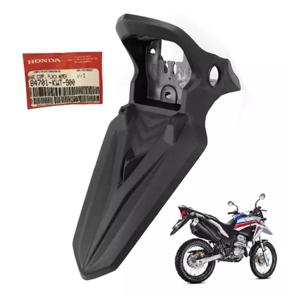 Suporte Placa Paralama Original Traseiro Xre300 2016/2018