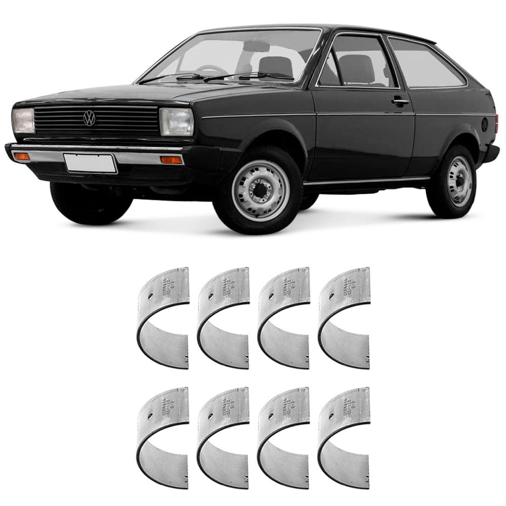 Bronzina Casquilho Biela 0.50 Volkswagen Gol G1 1.3 1.6 8v 80 a 96 Metal Leve em Oferta na Shopee