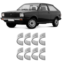 Bronzina Casquilho Biela 0.50 Volkswagen Gol G1 1.3 1.6 8v 80 a 96 Metal Leve