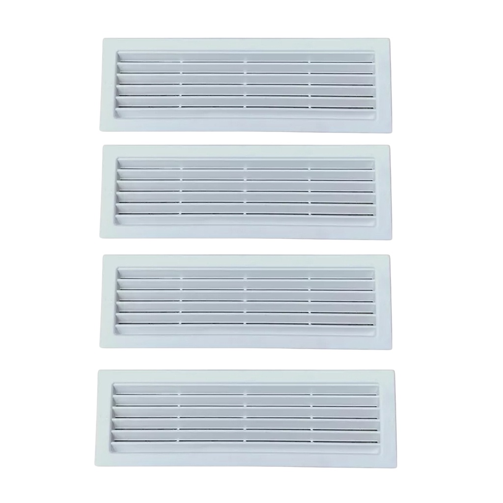 Kit 4 Grades Ventilação Retangular 30x13 Encaixe 26x9,5cm Exaustores em Oferta na Shopee
