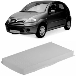 Filtro Cabine Ar Condicionado Citroen C3 2002 A 2018 Wega