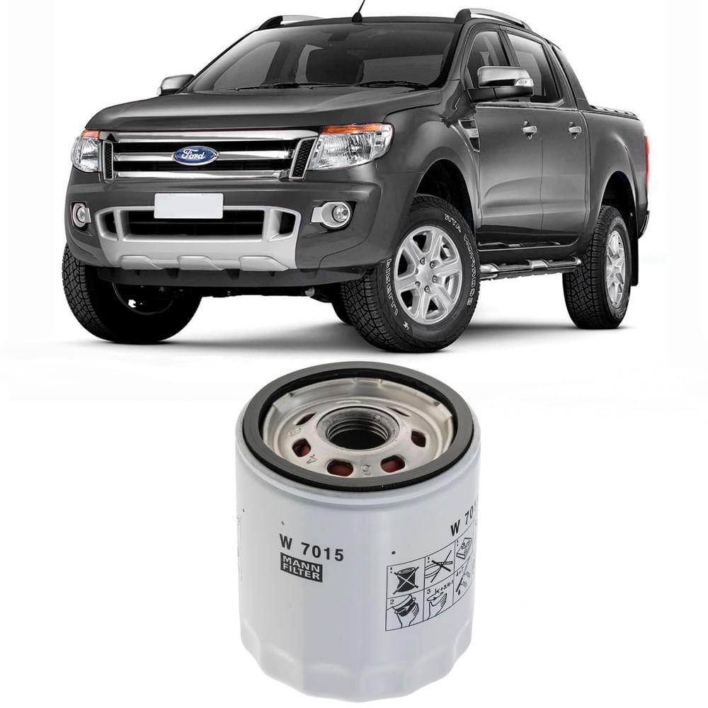 Filtro Óleo Ford Ranger 2.5 2013 A 2017 Mann - Spare Parts and Accessories for Vehicles
