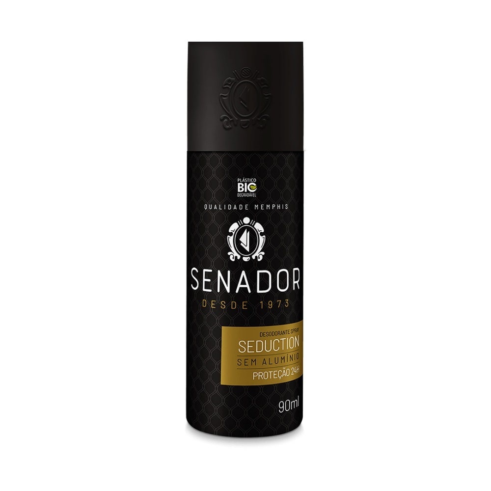 Desodorante Líquido Senador Seduction 90ml em Oferta na Shopee