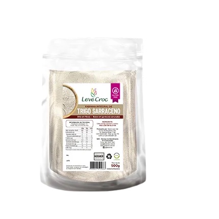 Farinha Integral de Trigo Sarraceno SG Leve Croc 500g *Val.101126