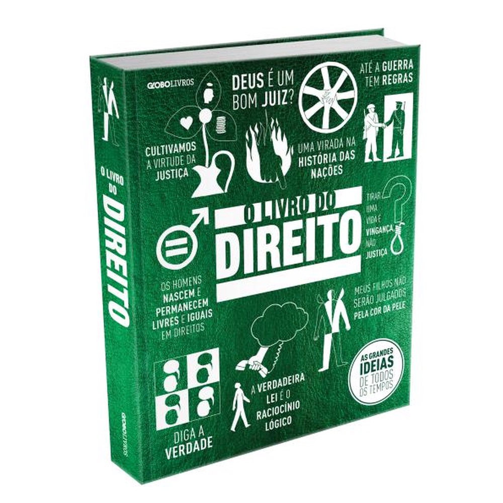 O livro do direito - Globo Livros em Oferta na Shopee