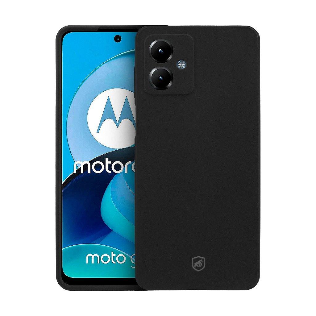 Capa Case Capinha Motorola G14 Silicon Veloz – Silicone Premium com Interior em Microfibra - Gshield