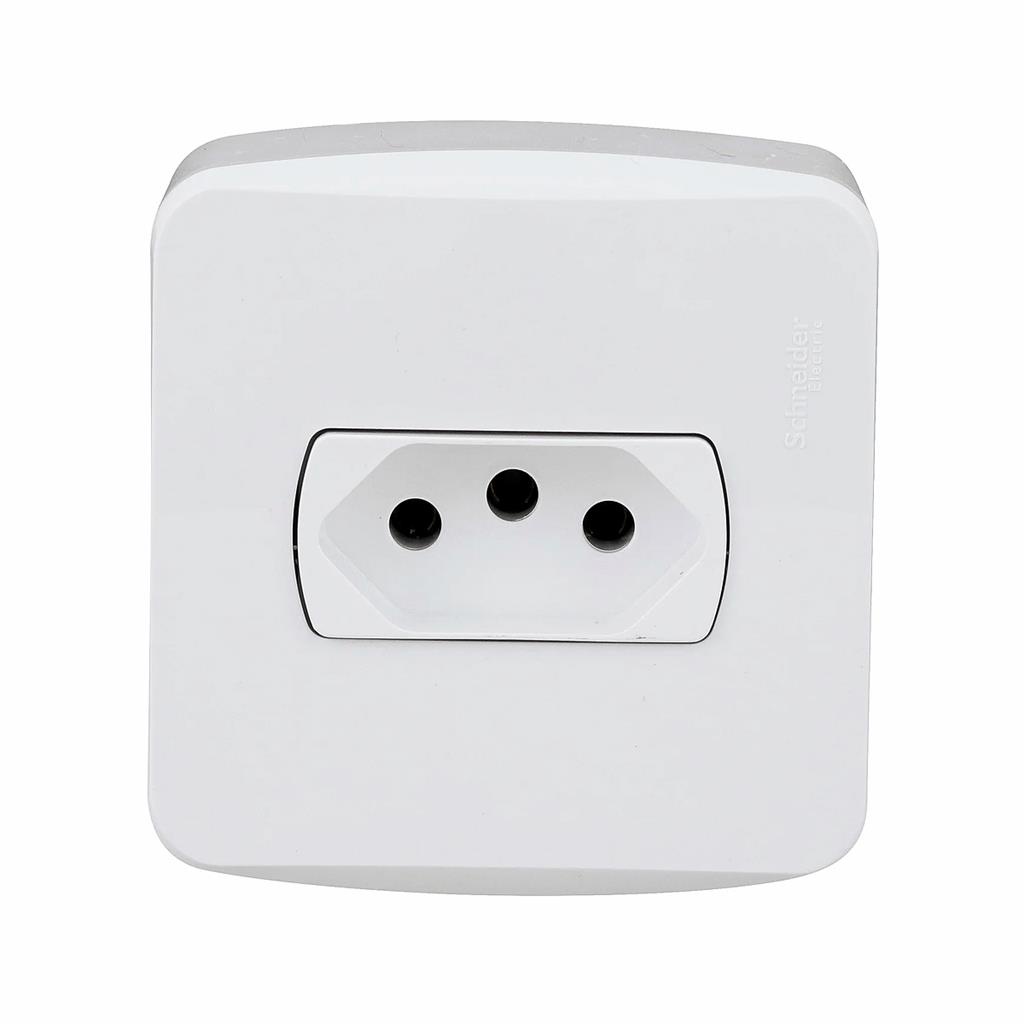 Caixa Sobrepor Dxmlz 1 Tomada 20A-250V Branco  Schneider em Oferta na Shopee
