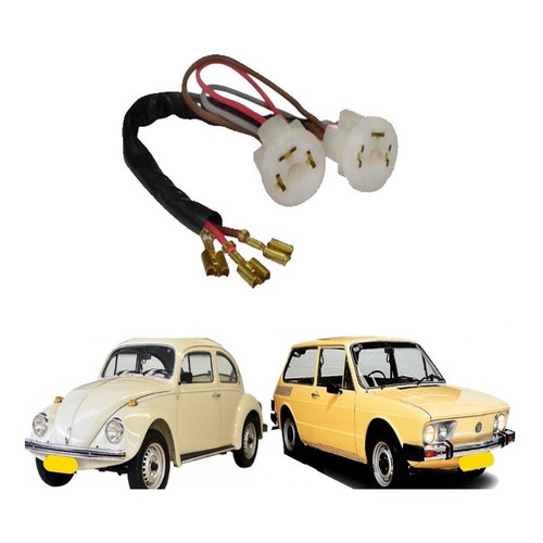 Chicote Conector Interruptor Freio Cilindro Mestre Brasilia em Oferta na Shopee