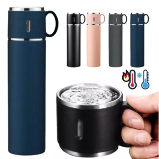 Garrafa Térmica Inox Portátil Caneca Café Copo Xicará 450 ml