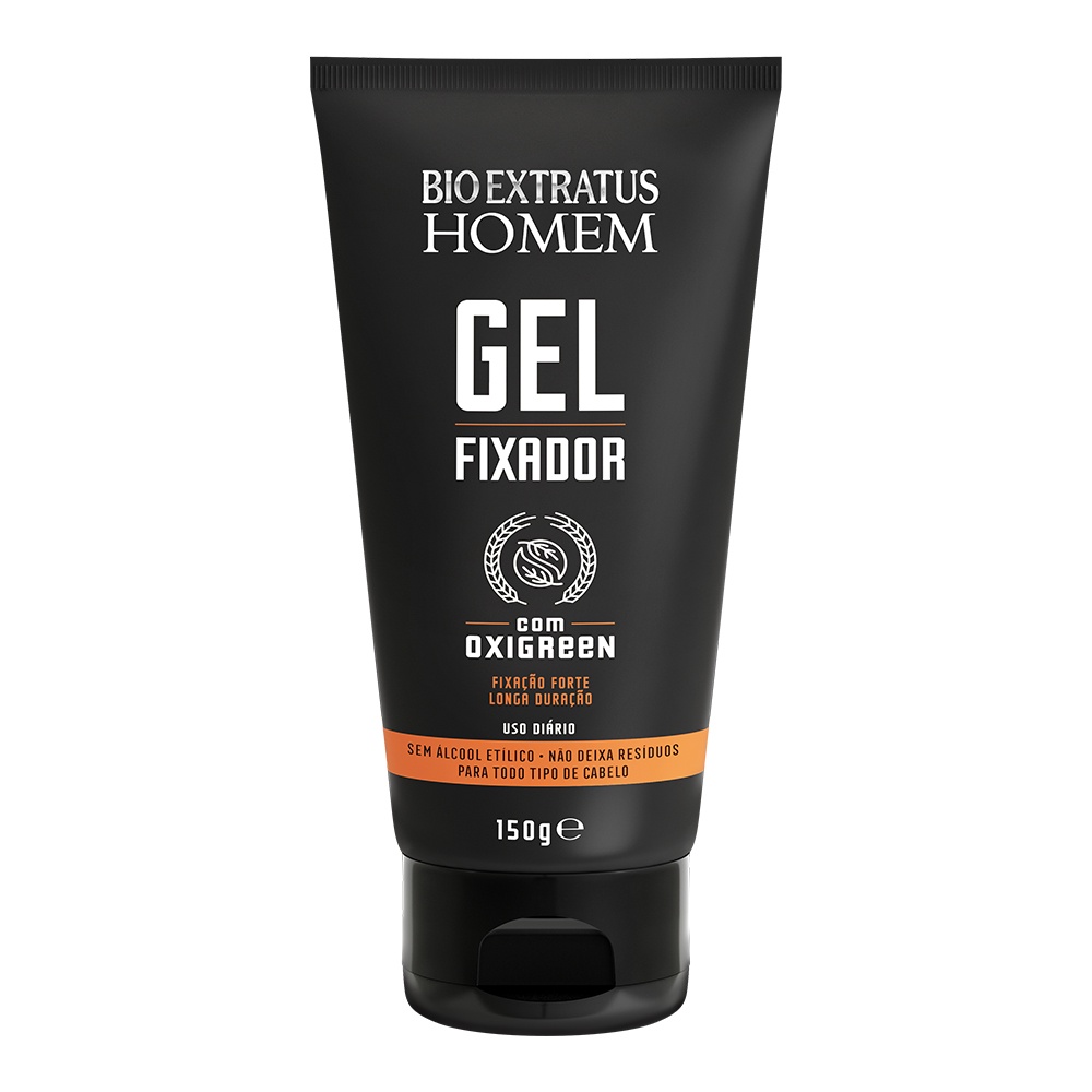 Gel Fixador Homem Cabelo & Barba Bio Extratus 150g