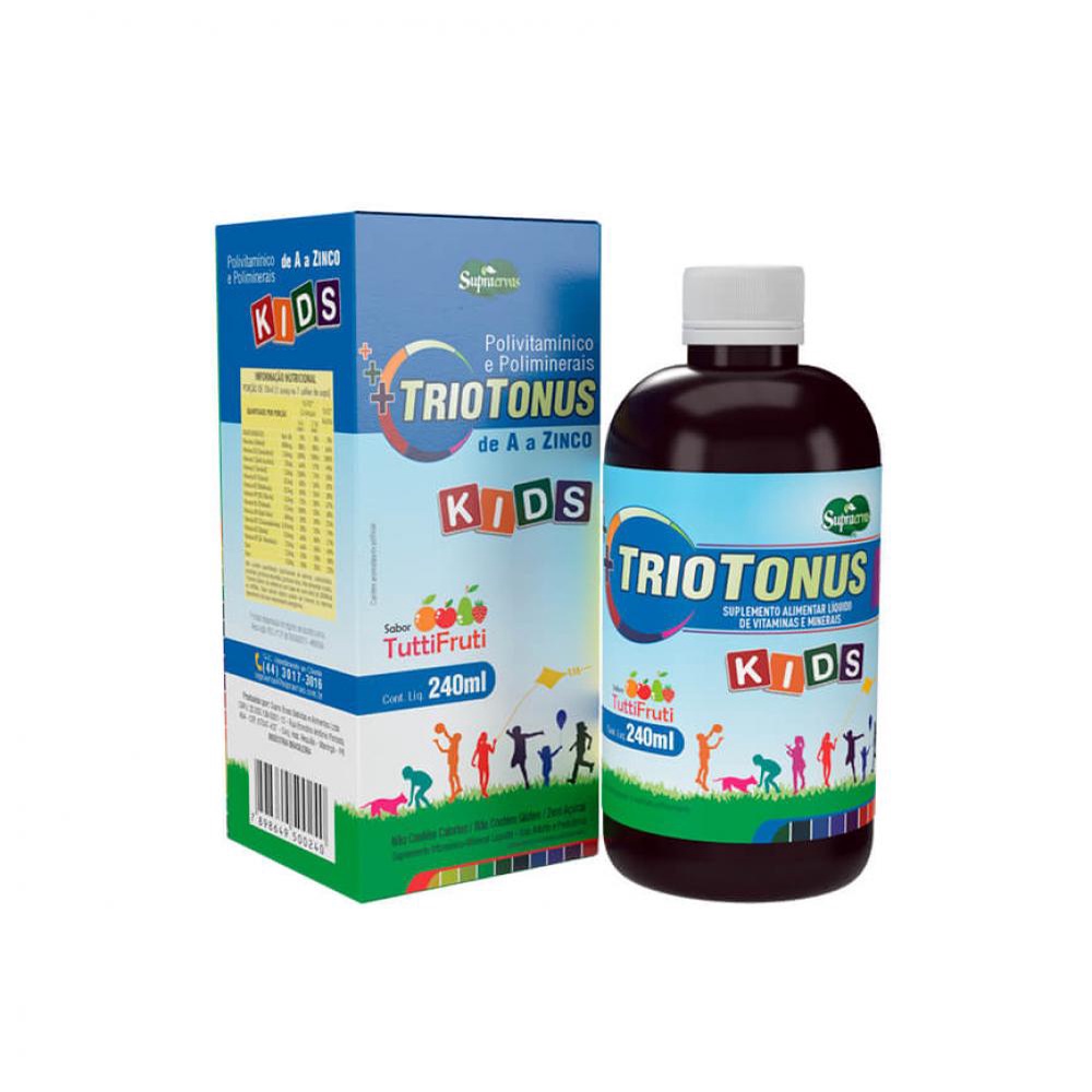Triotonus Kids Líquido – 240mL – Sabor Tutti-Fruti