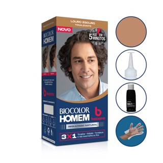 Tonalizante Capilar Louro Escuro Biocolor Homem Bozzano