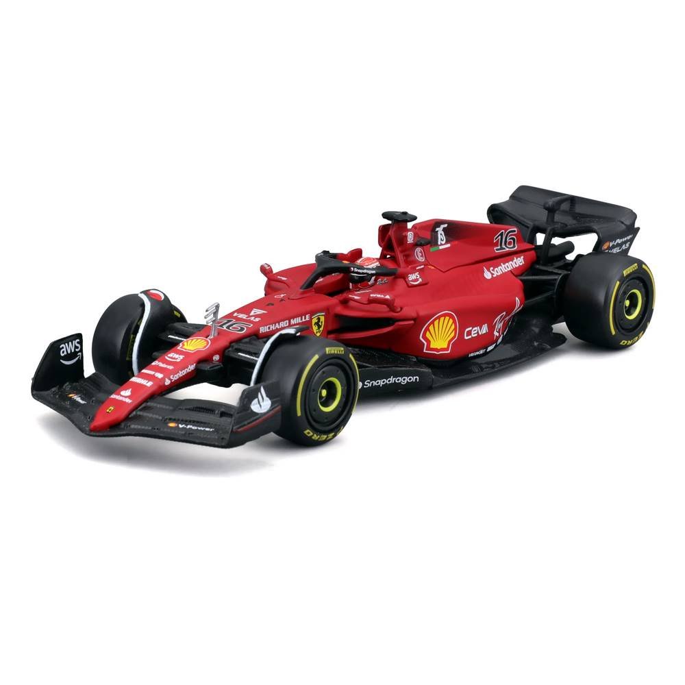 Miniatura Fórmula 1 Ferrari SF-23 - #16 C. Leclerc - Ferrari Racing (2023) - 1:43 - Burago