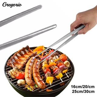 GRD-16/20/25/30cm Pinça Dentada De Aço Inoxidável Pinças Longas Para Churrasqueiras