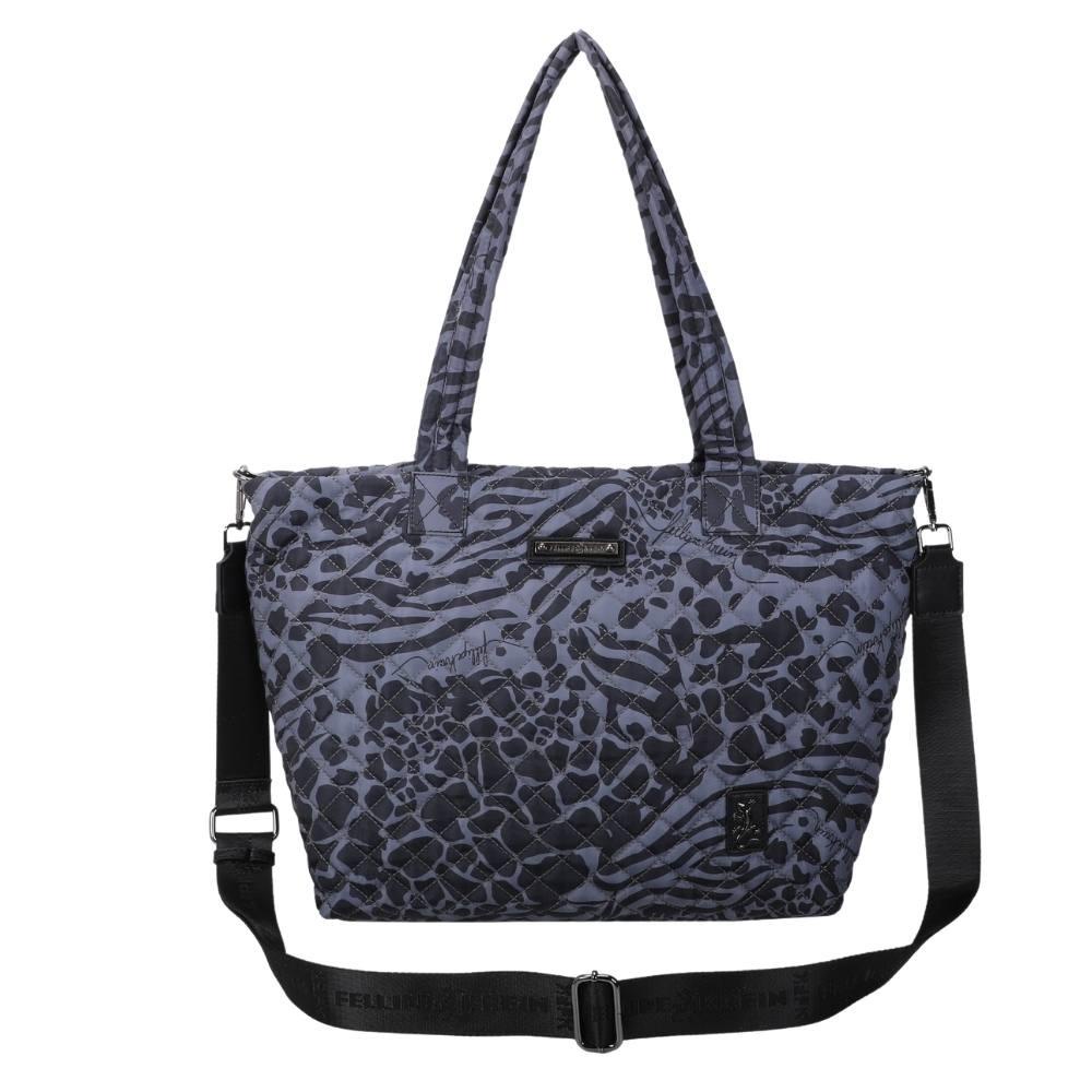 Bolsa Tote Bag Grande Fellipe Krein Ss23 Matelassê Casual Fk635 - Preto em Oferta na Shopee