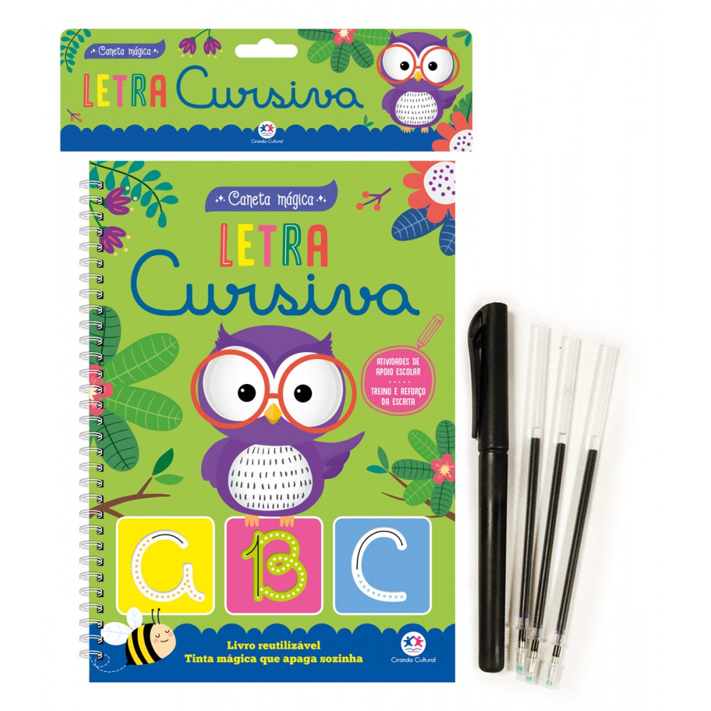 Livro Letra cursiva em Oferta na Shopee