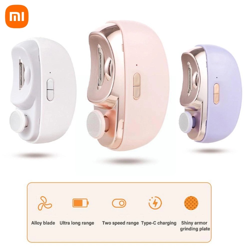 Xiaomi Mijia Ferramentas Elétricas De Pedicure Com Cortador De Unhas Automático Light Manicure Para Tesoura De Cuidados Bebês Adultos