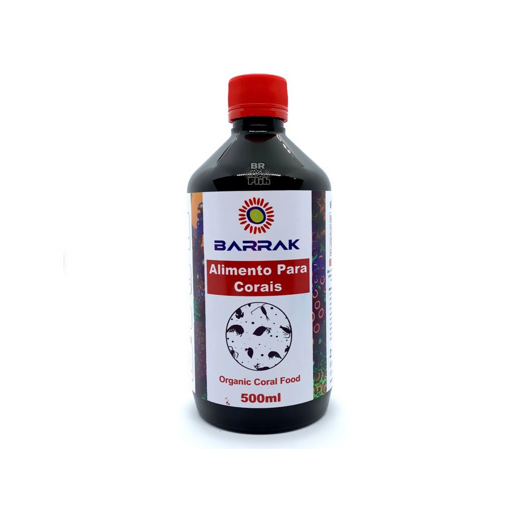 Amino Acido Barrak 500ml Alimento Corais Reef Aquario