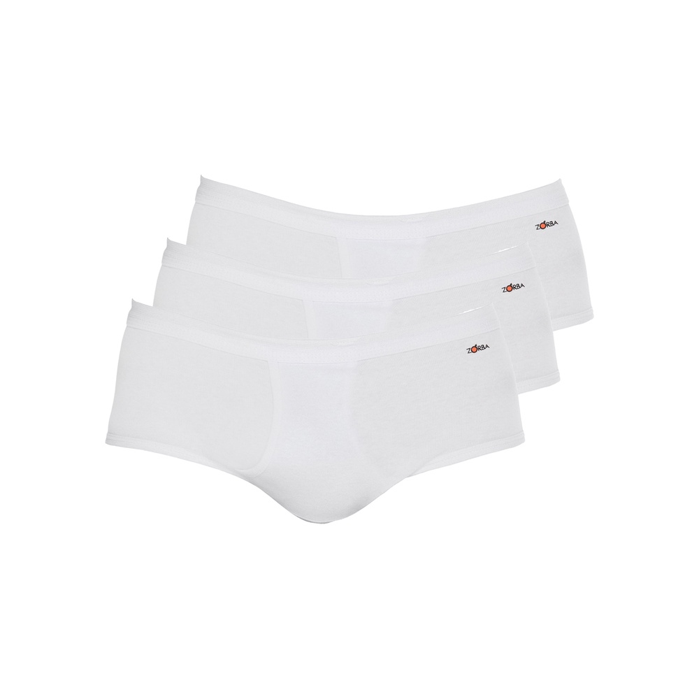 Kit com 3 Cuecas Slip Zorba com Abertura 185 - Men Clothes