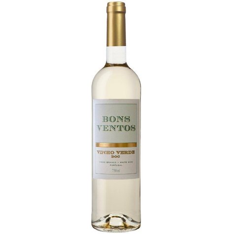 VINHO VERDE QUINTA DE BONS VENTOS BRANCO 750ML em Oferta na Shopee