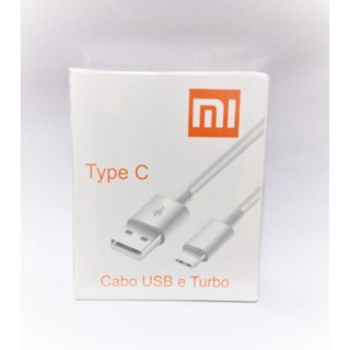 Cabo de Carregador Tipo C Turbo Xiaomi Sansung A12 A20 A30 A50 A70
