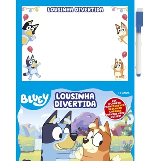 Bluey Lousinha Divertida - Alfabeto em Oferta na Shopee