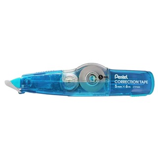 Corretivo em fita Correction Tape Azul + refil 5mm x 6m Pentel