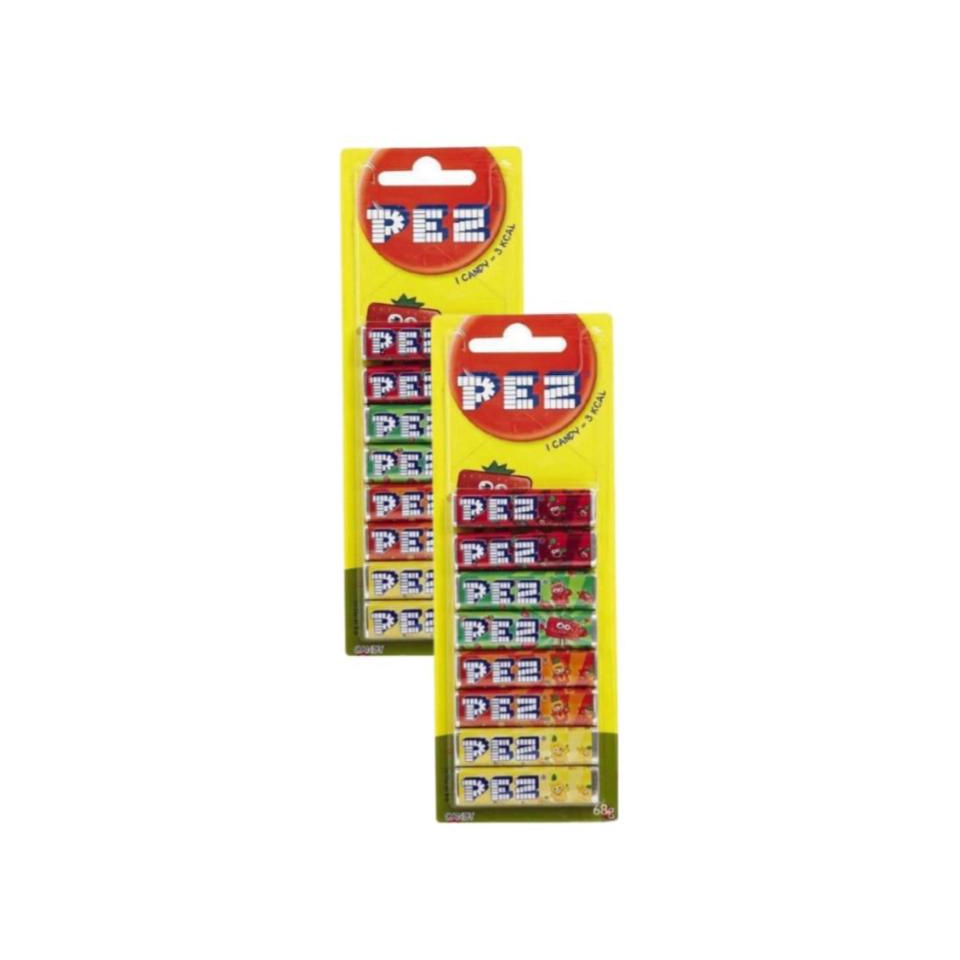Pez Refil Sabor Fruit Mix 68g - 2 unid