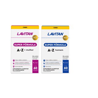 Multivitamínico Lavitan Super Fórmula Homem e Mulher