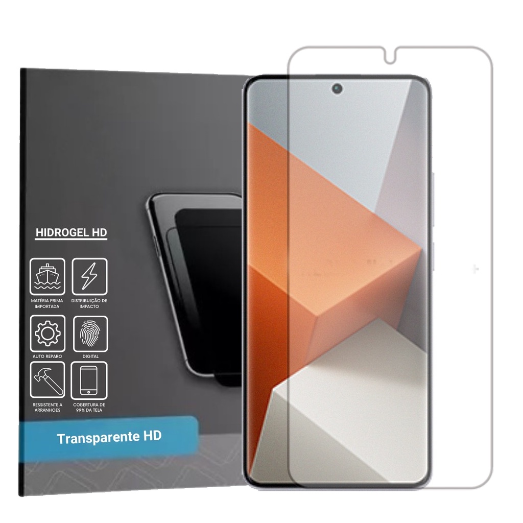 Película Hidrogel Frontal Para Xiaomi Redmi Note 13 Pro Plus