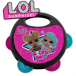 Pandeiro LOL Surprise Instrumento Musical de Brinquedo Infantil